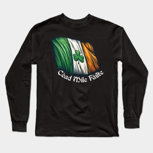 Irish Pride: Céad Míle Fáilte Tee Long Sleeve T-Shirt